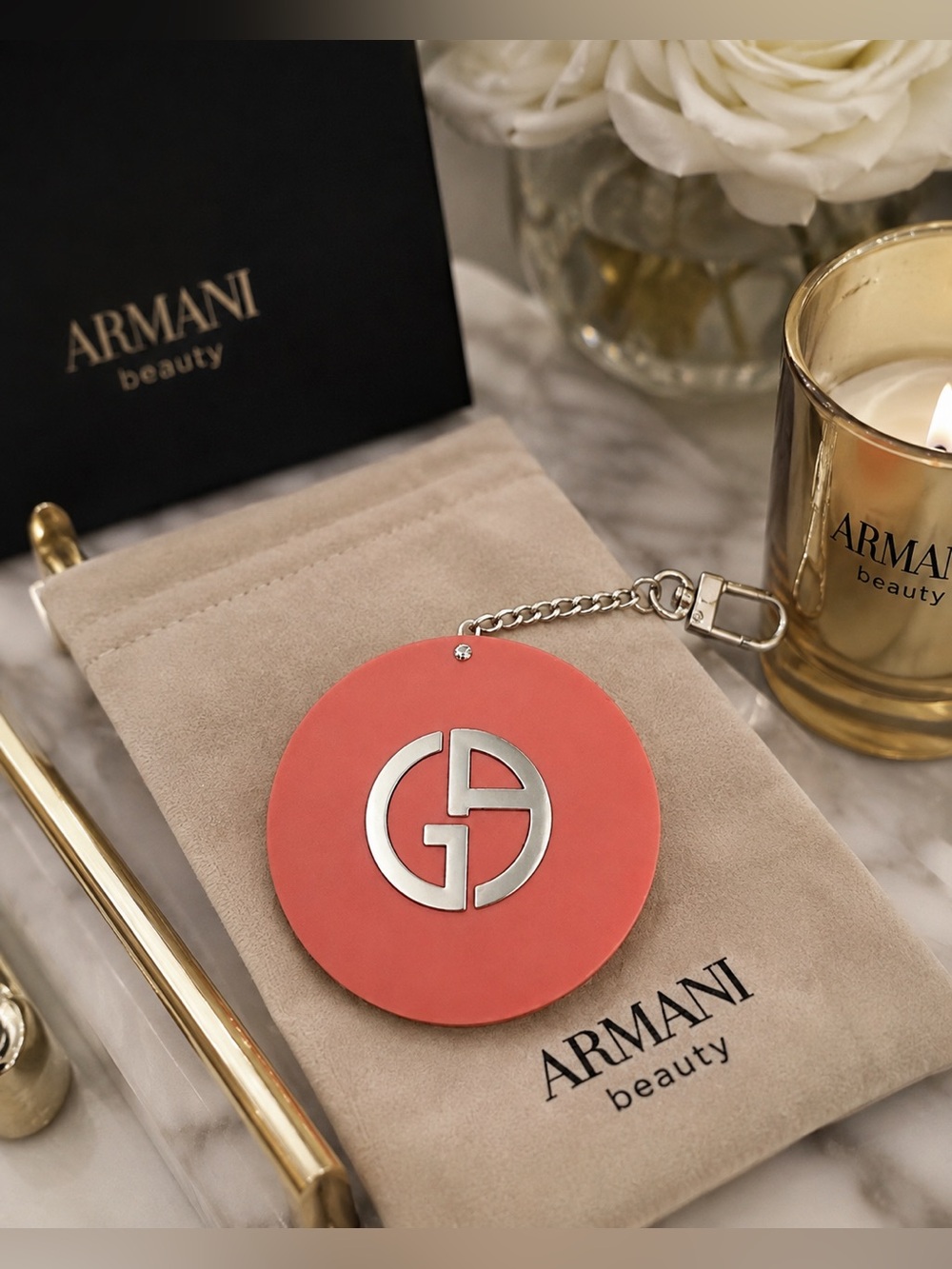Armani Beauty Rotating Compact Mirror- GWP